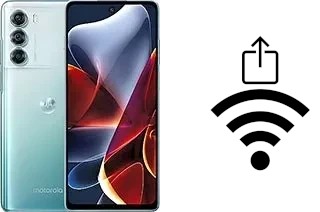 So generieren Sie einen QR-Code mit dem Wifi-Passwort auf einem Motorola Edge S30