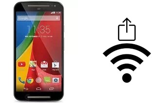 So generieren Sie einen QR-Code mit dem Wifi-Passwort auf einem Motorola Moto G Dual SIM (2nd gen)