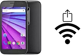 So generieren Sie einen QR-Code mit dem Wifi-Passwort auf einem Motorola Moto G (3rd gen)