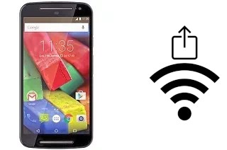 So generieren Sie einen QR-Code mit dem Wifi-Passwort auf einem Motorola Moto G 4G (2nd gen)