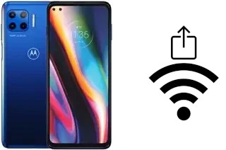 So generieren Sie einen QR-Code mit dem Wifi-Passwort auf einem Motorola Moto G 5G Plus