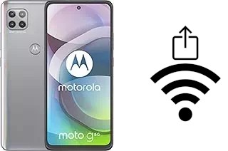 So generieren Sie einen QR-Code mit dem Wifi-Passwort auf einem Motorola Moto G 5G