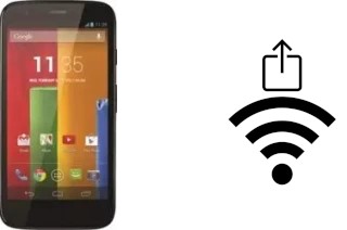 So generieren Sie einen QR-Code mit dem Wifi-Passwort auf einem Motorola Moto G LTE