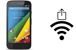 So generieren Sie einen QR-Code mit dem Wifi-Passwort auf einem Motorola Moto G Dual SIM