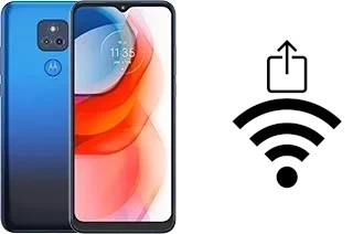 So generieren Sie einen QR-Code mit dem Wifi-Passwort auf einem Motorola Moto G Play (2021)