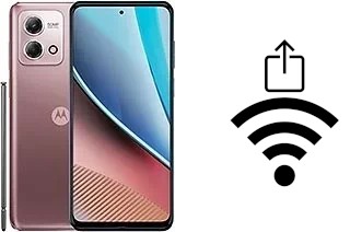 So generieren Sie einen QR-Code mit dem Wifi-Passwort auf einem Motorola Moto G Stylus (2023)