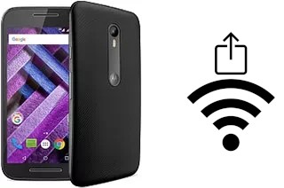 So generieren Sie einen QR-Code mit dem Wifi-Passwort auf einem Motorola Moto G Turbo Edition