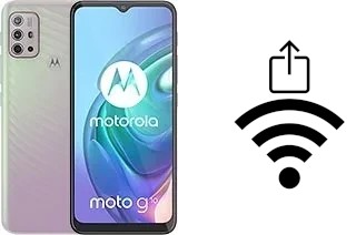 So generieren Sie einen QR-Code mit dem Wifi-Passwort auf einem Motorola Moto G10