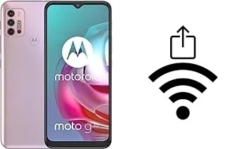 So generieren Sie einen QR-Code mit dem Wifi-Passwort auf einem Motorola Moto G30