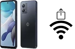 So generieren Sie einen QR-Code mit dem Wifi-Passwort auf einem Motorola Moto G53