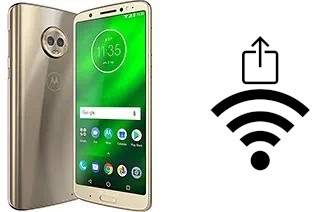 So generieren Sie einen QR-Code mit dem Wifi-Passwort auf einem Motorola Moto G6 Plus