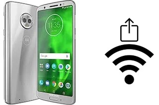 So generieren Sie einen QR-Code mit dem Wifi-Passwort auf einem Motorola Moto G6