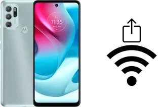 So generieren Sie einen QR-Code mit dem Wifi-Passwort auf einem Motorola Moto G60S