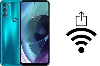 So generieren Sie einen QR-Code mit dem Wifi-Passwort auf einem Motorola Moto G71 5G