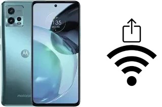 So generieren Sie einen QR-Code mit dem Wifi-Passwort auf einem Motorola Moto G72