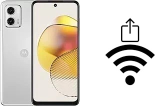 So generieren Sie einen QR-Code mit dem Wifi-Passwort auf einem Motorola Moto G73