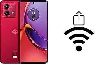 So generieren Sie einen QR-Code mit dem Wifi-Passwort auf einem Motorola Moto G84