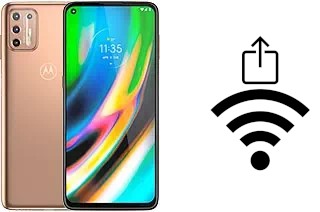 So generieren Sie einen QR-Code mit dem Wifi-Passwort auf einem Motorola Moto G9 Plus