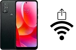 So generieren Sie einen QR-Code mit dem Wifi-Passwort auf einem Motorola Moto G Power (2022)