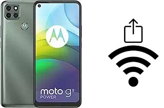 So generieren Sie einen QR-Code mit dem Wifi-Passwort auf einem Motorola Moto G9 Power