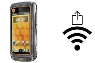 So generieren Sie einen QR-Code mit dem Wifi-Passwort auf einem Motorola MT810lx