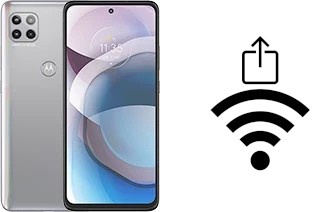 So generieren Sie einen QR-Code mit dem Wifi-Passwort auf einem Motorola One 5G Ace