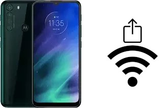 So generieren Sie einen QR-Code mit dem Wifi-Passwort auf einem Motorola One Fusion