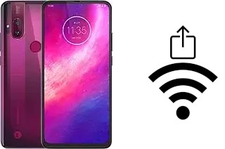 So generieren Sie einen QR-Code mit dem Wifi-Passwort auf einem Motorola One Hyper