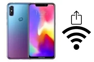 So generieren Sie einen QR-Code mit dem Wifi-Passwort auf einem Motorola P30 Note