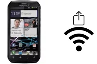 So generieren Sie einen QR-Code mit dem Wifi-Passwort auf einem Motorola Photon 4G MB855