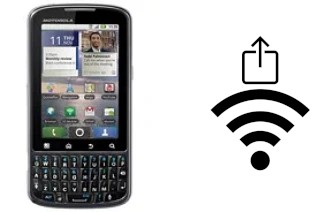 So generieren Sie einen QR-Code mit dem Wifi-Passwort auf einem Motorola PRO