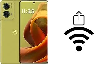 So generieren Sie einen QR-Code mit dem Wifi-Passwort auf einem Motorola S50 Neo