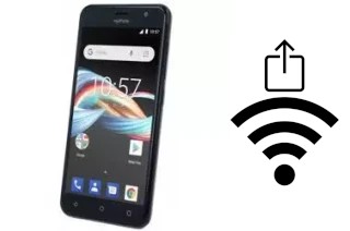 So generieren Sie einen QR-Code mit dem Wifi-Passwort auf einem MyPhone Fun 6 Lite