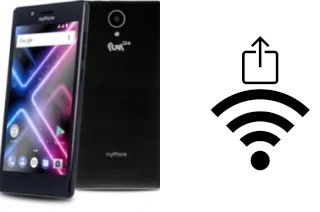 So generieren Sie einen QR-Code mit dem Wifi-Passwort auf einem MyPhone Fun LTE