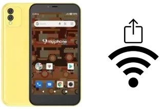 So generieren Sie einen QR-Code mit dem Wifi-Passwort auf einem MyPhone myA1 Plus