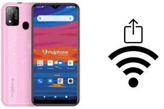 So generieren Sie einen QR-Code mit dem Wifi-Passwort auf einem MyPhone myWX2 Pro