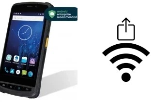 So generieren Sie einen QR-Code mit dem Wifi-Passwort auf einem Newland MT90 Orca Pro