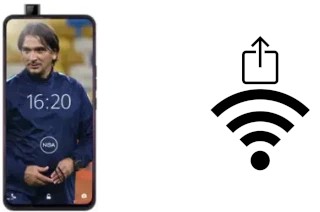 So generieren Sie einen QR-Code mit dem Wifi-Passwort auf einem Noa F20 Pro