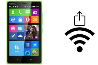 So generieren Sie einen QR-Code mit dem Wifi-Passwort auf einem Nokia X2 Dual SIM