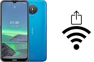 So generieren Sie einen QR-Code mit dem Wifi-Passwort auf einem Nokia 1.4