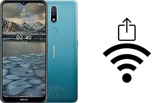 So generieren Sie einen QR-Code mit dem Wifi-Passwort auf einem Nokia 2.4