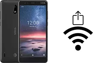 So generieren Sie einen QR-Code mit dem Wifi-Passwort auf einem Nokia 3.1 A