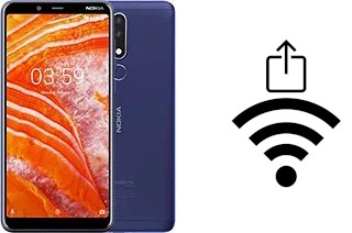 So generieren Sie einen QR-Code mit dem Wifi-Passwort auf einem Nokia 3.1 Plus