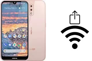 So generieren Sie einen QR-Code mit dem Wifi-Passwort auf einem Nokia 4.2