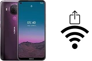 So generieren Sie einen QR-Code mit dem Wifi-Passwort auf einem Nokia 5.4