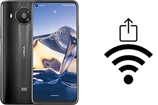 So generieren Sie einen QR-Code mit dem Wifi-Passwort auf einem Nokia 8 V 5G UW