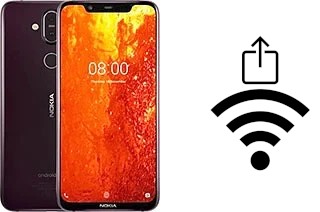 So generieren Sie einen QR-Code mit dem Wifi-Passwort auf einem Nokia 8.1 ( X7)