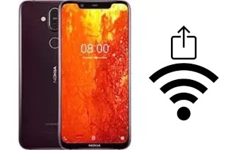 So generieren Sie einen QR-Code mit dem Wifi-Passwort auf einem Nokia 8.1