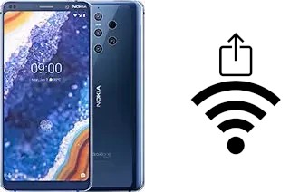 So generieren Sie einen QR-Code mit dem Wifi-Passwort auf einem Nokia 9 PureView