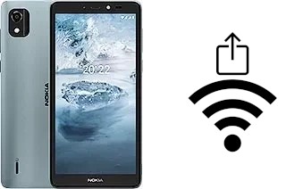 So generieren Sie einen QR-Code mit dem Wifi-Passwort auf einem Nokia C2 2nd Edition